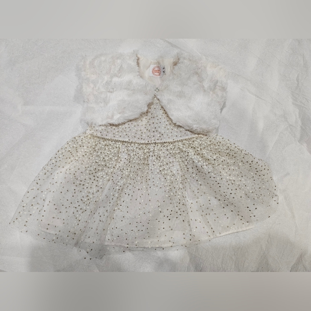 Wonder Nation Holiday Dress SZ 3-6mths